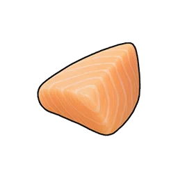 Trozo pequeño de pescado