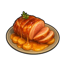 Carne a la parrilla con miel