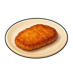 Carne extraproteica frita