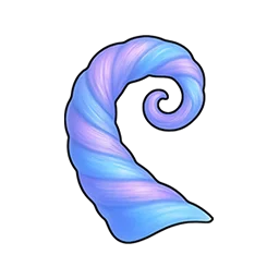 Cuerno arremolinado de unicornio