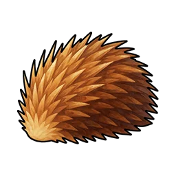 Púa de erizo blanda