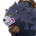 Lone Wild Bear