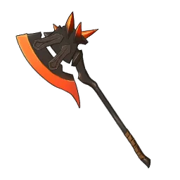 Crimson Flame Axe