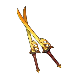 Crimson Flame Dual Swords